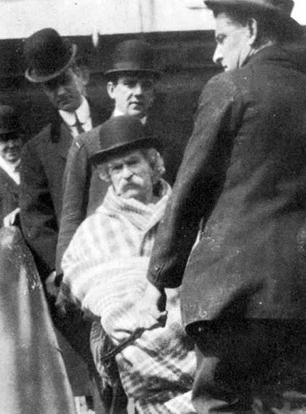 19. Марк Твен, апрель 1910 года