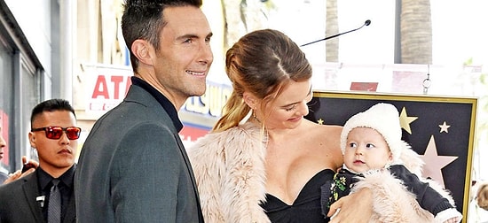 Звездный киндер-сюрприз: Адам Левин и Бехати Принслу ждут второго ребенка