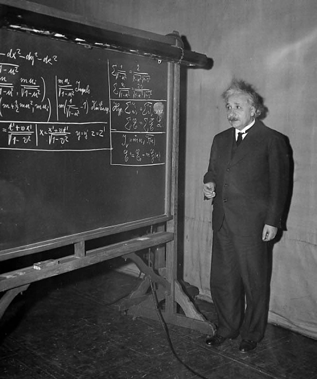 Einstein Matematik'ten kalmamıştı.