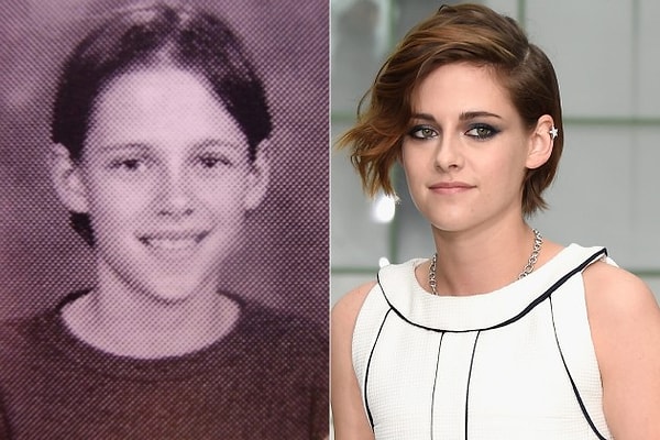 7. Кристен Стюарт "до" и "после"