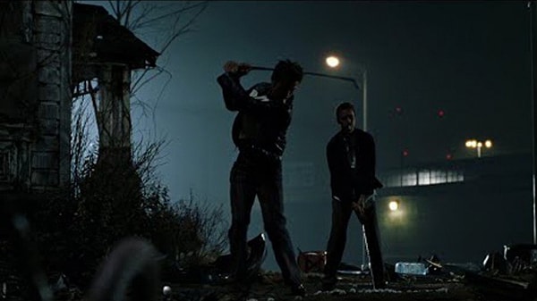 6. Брэд Питт и Эдвард Нортон в "Бойцовском клубе"