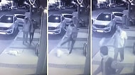 Suç Makinesi Çıktı! İzmir'de Yerde Yatan Köpeğe Tekme Atan Vicdansız Yakalandı