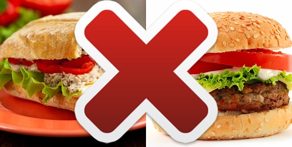 4. Разумеется, здесь вы не найдёте никаких гамбургеров и сэндвичей с тунцом..,