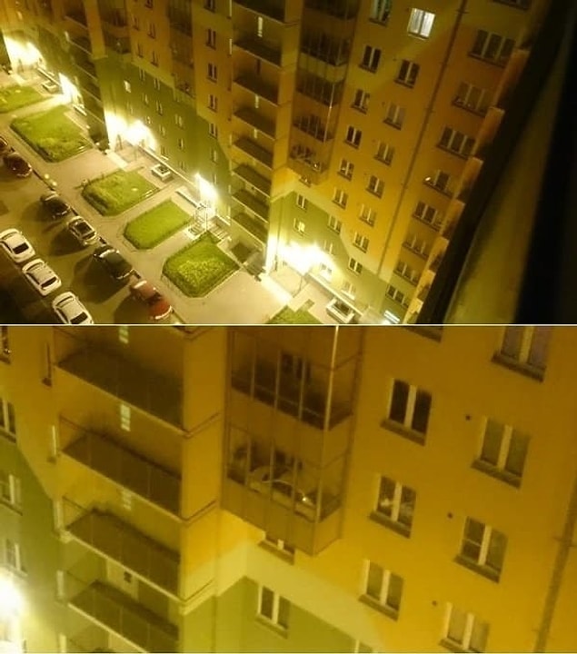 2. O balkona nasıl geldiğini asla bilemeyeceğimiz bu araba.