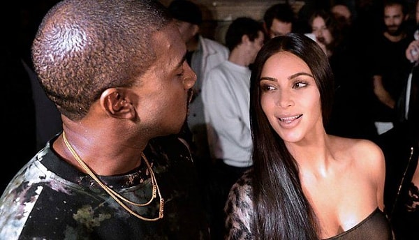 5. Ким Кардашян и Канье Уэст