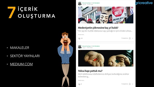 İçerik Oluşturma