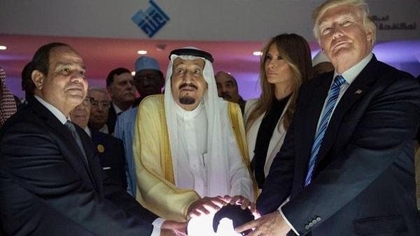 Sudeysi, Suudi Arabistan Kralı Selman bin Abdulaziz ve ABD Başkanı Donald Trump’a dua etmeyi de ihmal etmedi.
