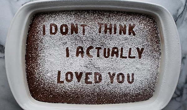 8. "Я не думаю, что действительно тебя любил(-а)"