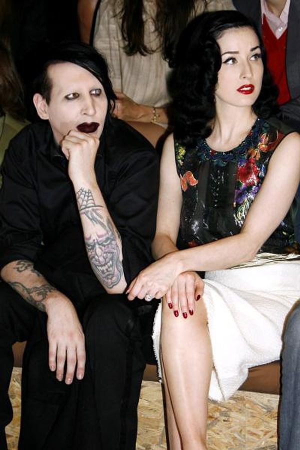 15. Мэрилин Мэнсон и Дита фон Тиз