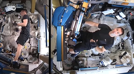 Uzayda Nasıl Egzersiz Yapılır?