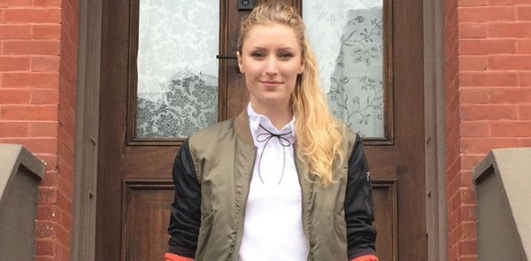 6. Образ, который составила Матильда, был не только очень удобным, но он ещё и отлично соответствовал офисному дресс-коду.