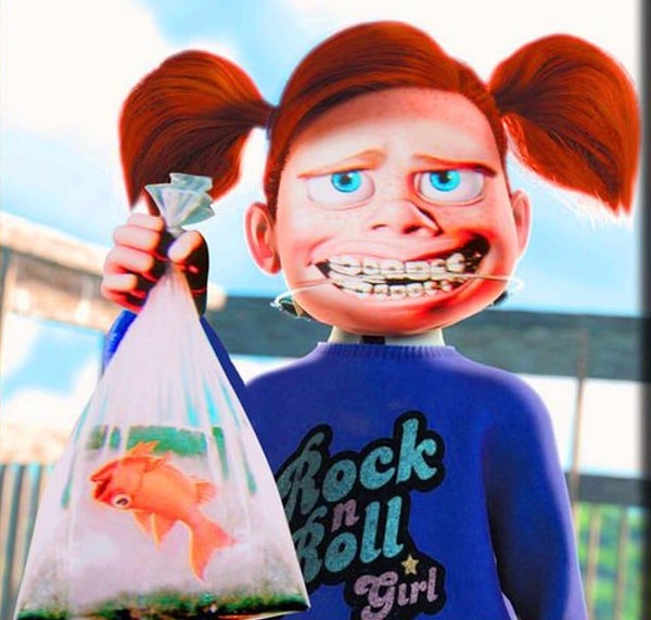 13. Дарла из "В поисках Немо"