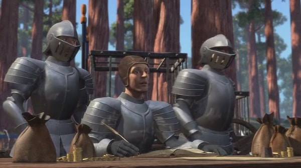 6. За сколько шиллингов хотели купить Осла?