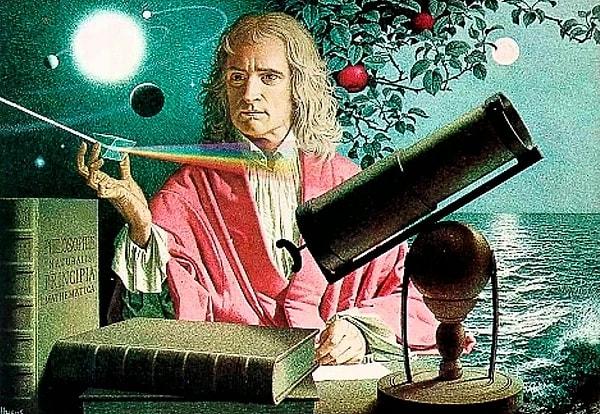Newton’un Başına Gökten Düşen Bir Elma