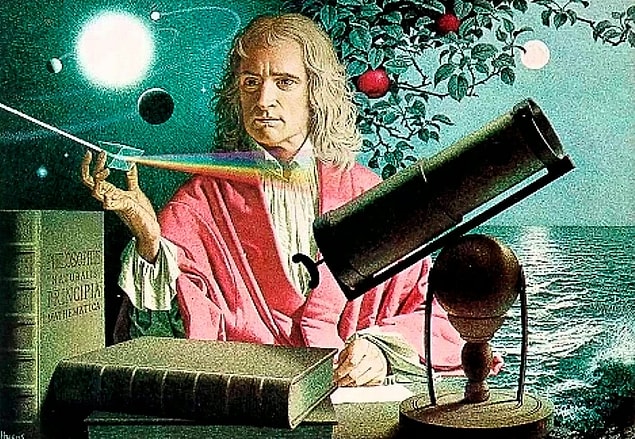 Newton’un Başına Gökten Düşen Bir Elma