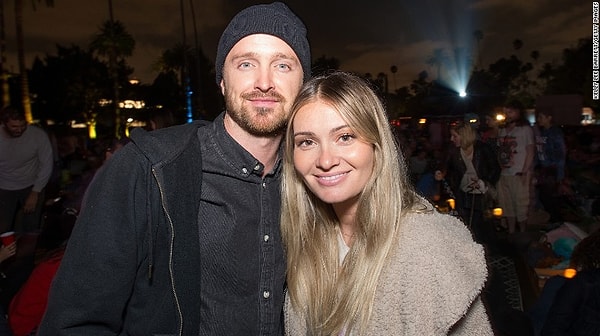 1. Аарон Пол и Лорен Парсекиан