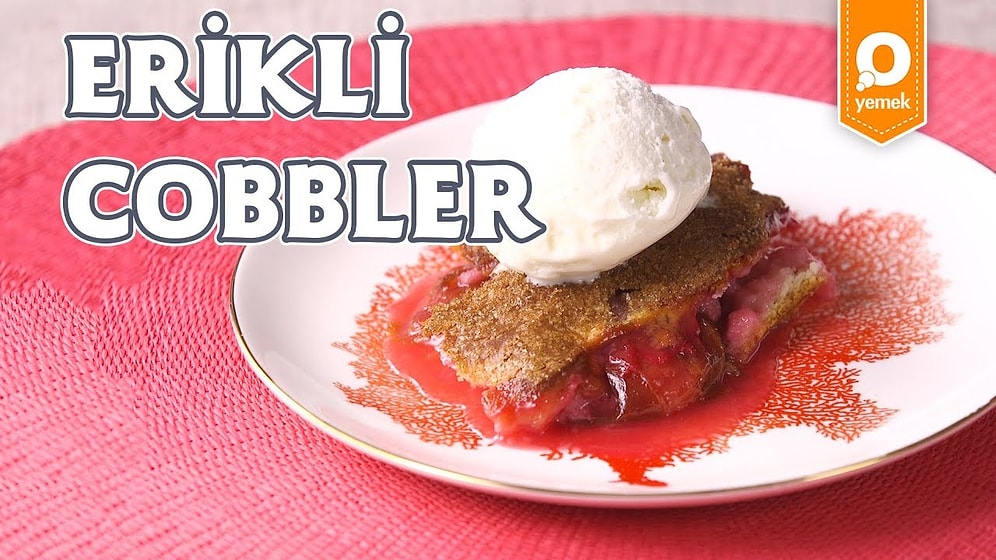 Mevsimin En Güzel Meyvesini Enfes Bir Tatlıya Dönüştürdük: Erikli Cobbler Nasıl Yapılır?