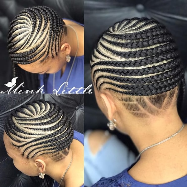 4. Шапочка с узором из собственных волос!🤠