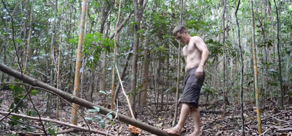 Doğada Tek Başına Yaşamanın Şifrelerini Çözen Adamdan Fırın ve Çamurdan Kiremit Yapımı