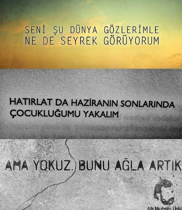 Ah Muhsin Ünlü mahlası ile, Türk modern şiirinin en iç yakan ve en absürt şairlerinden biri oldu.