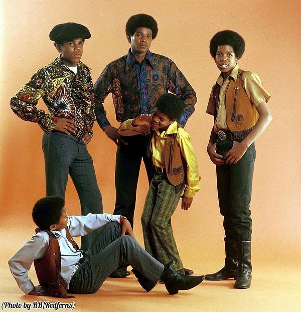 26. Jackson 5. Ortadaki küçük de Michael Jackson, 1969.