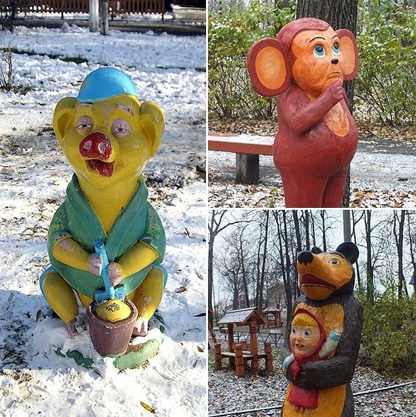 9. То ли их создавали не совсем трезвые люди, то ли что...