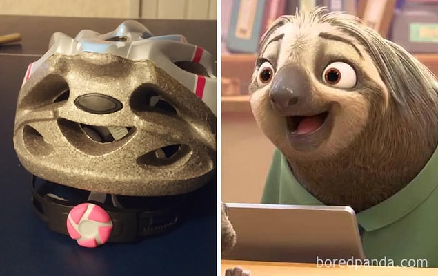 22. Bisiklet kaskında ne işin var Sloth?