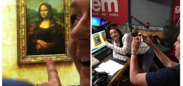 15. "Наконец-то увидела этот шедевр вживую!"