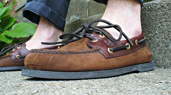 4. Çorapsız Timberland giyme mevsimi