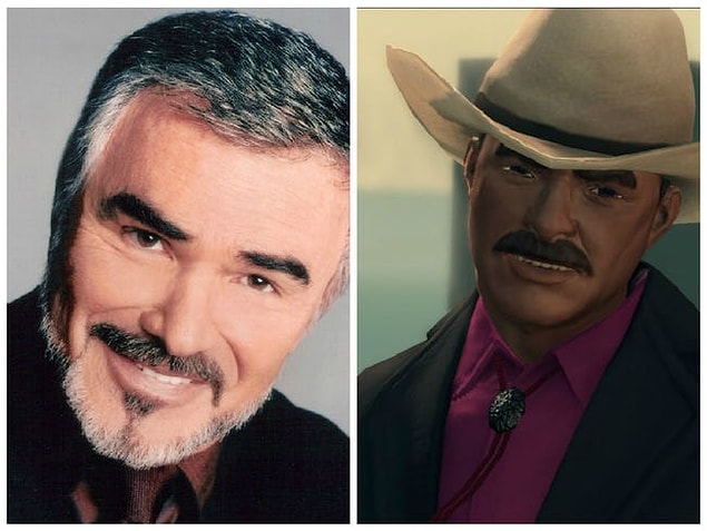 3. Burt Reynolds (Saints Row: The Third)