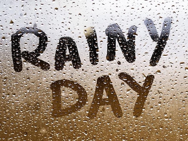 5. Как вы чувствуете себя, когда идет дождь?