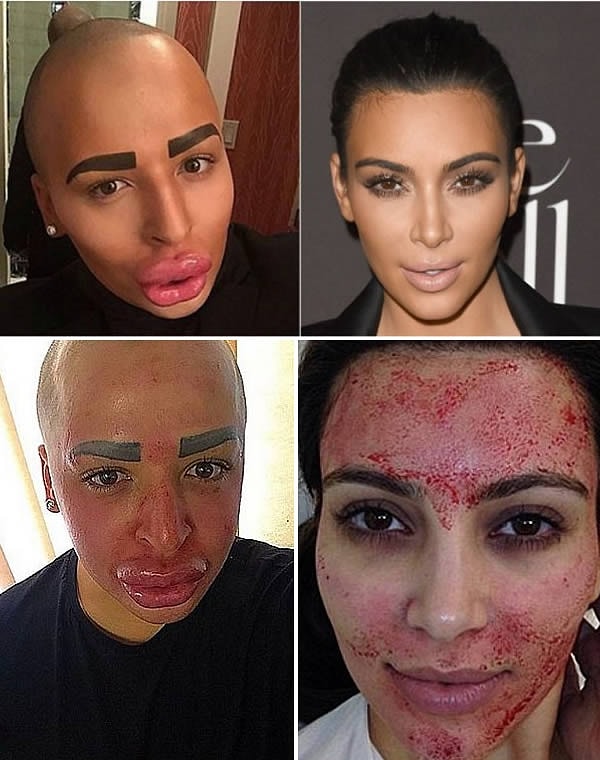 10. Поклонник Ким Кардашян