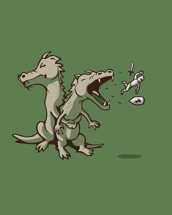 8. "Ой, у меня рыцарь в горле застрял!"