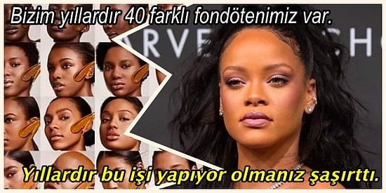 Meşhur Rihanna Ayarında Son Durak; Yeni Makyaj Ürünlerine Dil Uzatanlar! 🐍🔥