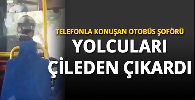 5. Israrla çalan o telefonu açıp alelacele otobüste olduğunuzu belirtmek istersiniz ama hattın ucundaki kişi bunun ne anlama geldiğini asla bilmez.
