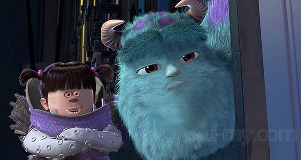 9. Малышка Бу и Джеймс Салливан из "Корпорация монстров"