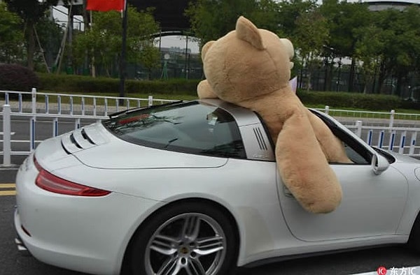 5. Чтобы купить этого медведя парень потратил около $1500!