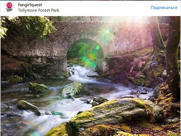 1. "Игра престолов" - Парк Толимор Форест, Северная Ирландия