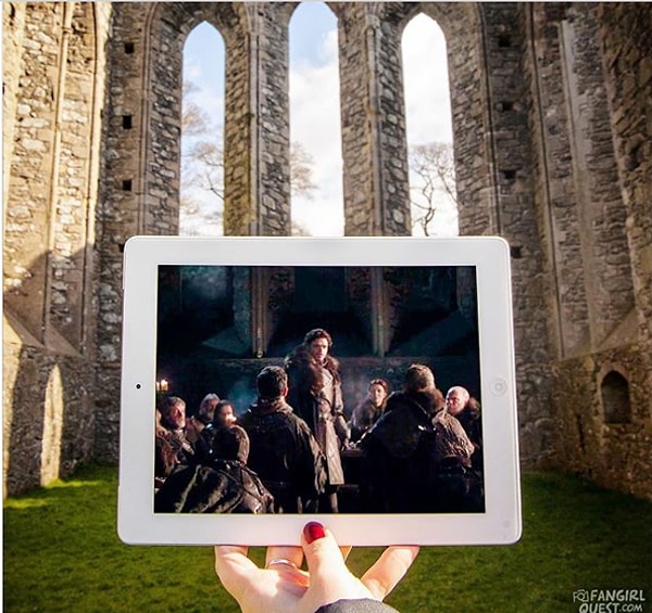 6. "Игра престолов" - Inch Abbey, Северная Ирландия