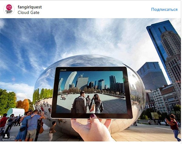 14. "Исходный код" - Клауд-Гейт, Чикаго, Иллинойс, США