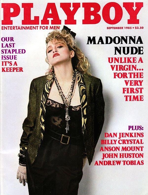 5. 1985: Madonna, 10 ülkede Playboy kapağında yer aldı. Bunların birçoğu İspanyol dergisindeydi.