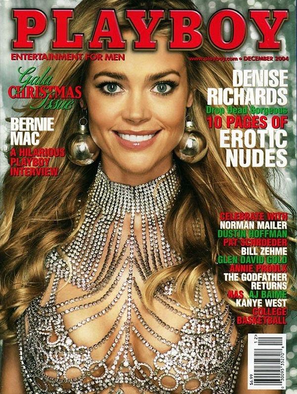 13. 2004: Denise Richards, 6 ülkede Playboy kapak kızı oldu.