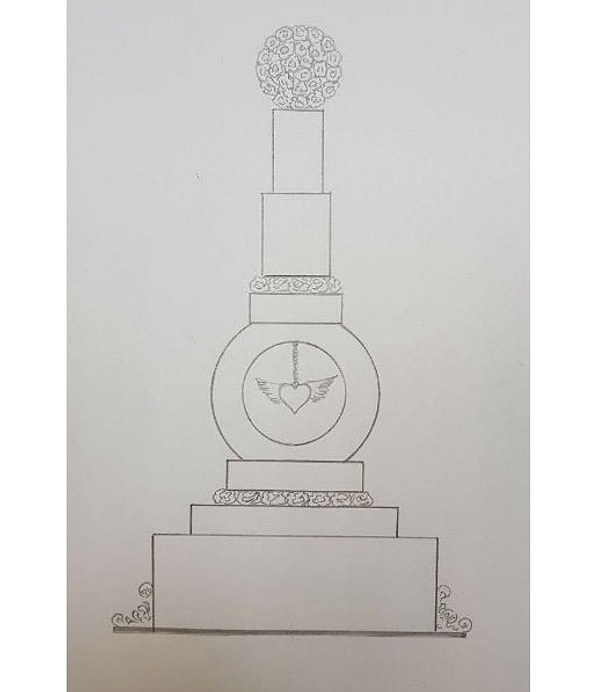 6. Также Шурыгина заказала многоярусный торт высотой в 2,5 метра у известного кондитера Алекса Куша.