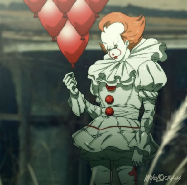 5. Аниме-версия Танцующего клоуна
