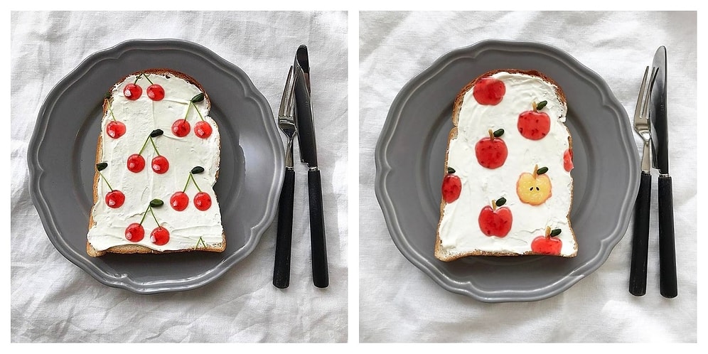 Тост вместо холста: Кулинарный дизайнер из Японии создает вкуснейшие рисунки на тостах