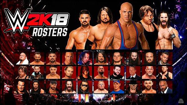 5. WWE 2K18  (PS4, Xbox One, PC) - 17 Ekim