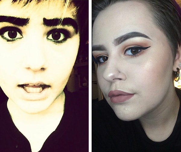 18. Великая Катрин Денёв однажды сказала: "Всё что угодно может произойти, но я не выйду из дома, пока у меня не будет идеальных бровей". Золотая истина!