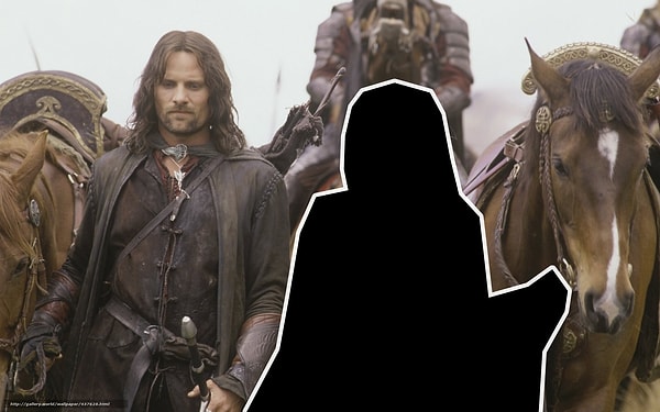 4. Кто шел рядом с Арагорном?