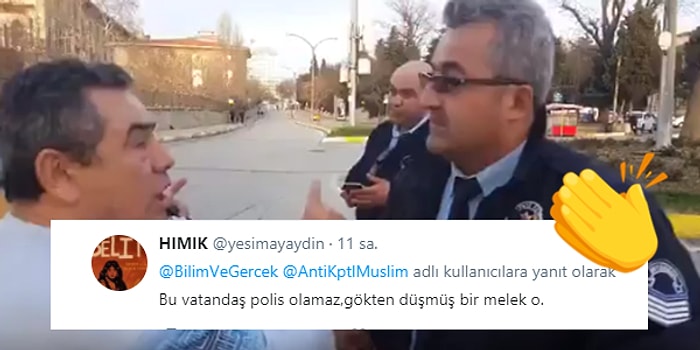 Davranışları ve Naifliğiyle Türk Polisinin Nasıl Olması Gerektiğini Herkese Gösteren Koca Yürekli Abimiz