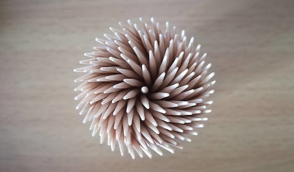 8. Как думаете, что это? Да-да, зубочистки...